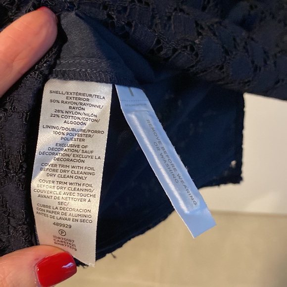 NWT Navy Ann Taylor dress! - Picture 5 of 7